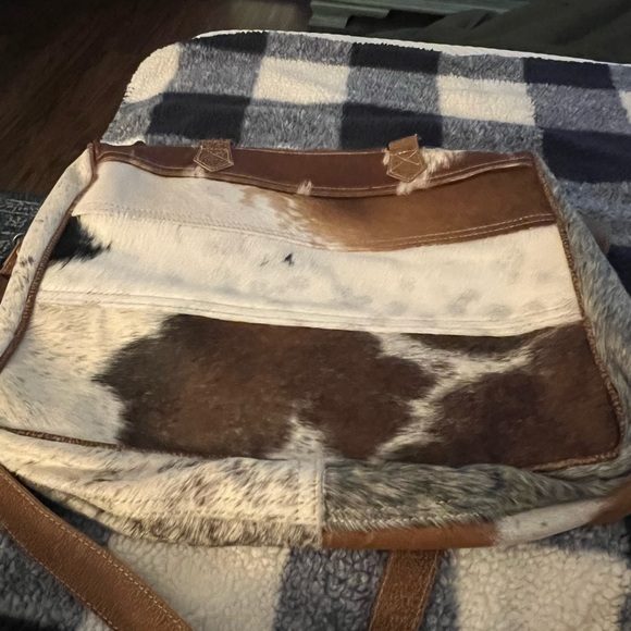 Cowhide laptop bag - Picture 2 of 4